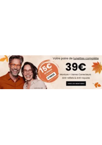 Prospectus Hans Anders LE HAVRE : Votre paire de lunettes complète