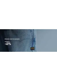 Prospectus G-Star Carre Senart : PROMO DE MI-SAISON Jusqu'à -40%