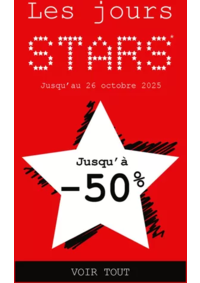 Prospectus Toscane CRETEIL : Jours Stars : Toute la sélection
