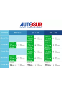 Prospectus Autosur ISTRES : Autosur ptomotions
