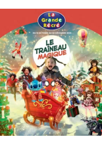 Prospectus La grande Récré ISTRES : Le traîneau magique