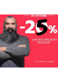 Prospectus Monsieur Store Nice : Octobre Offres