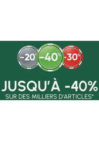 Prospectus Printemps Paris Design : JACKPOT AU PRINTEMPS ! Jusqu'à -40%