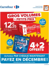 Prospectus Carrefour Contact Neuville En Ferrain : GROS VOLUMES 4