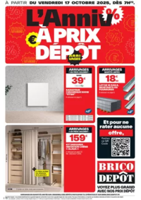 Prospectus Brico Dépôt VILLEFRANCHE : C’est l’anniversaire Brico Dépôt !