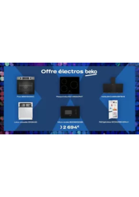 Prospectus Ixina MABLY : Ce mois-ci, découvrez nos packs électros avec nos partenaires !