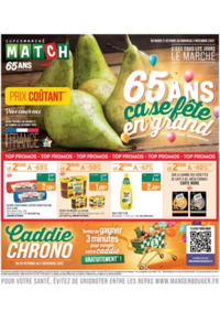 Prospectus Supermarchés Match Yutz : 65 ANS ça se fête en grand