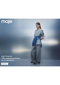 Prospectus Maje BAYONNE : Last Chance