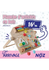 Prospectus NOZ Albi : Planche d'activités en bois