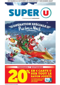 Prospectus Super U ORGELET : Jouets