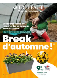 Prospectus Truffaut Lons : Break d’automne !
