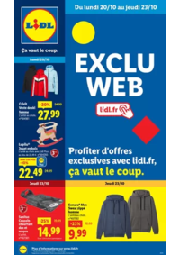 Prospectus Lidl PARIS 247 rue de Crimée : Profiter d'offres exclusives avec lidl.fr, ça vaut le coup