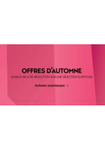 Promos et remises  : Offres d'Automne