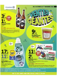 Prospectus E.Leclerc FRANCONVILLE : VENTES GEANTES 3