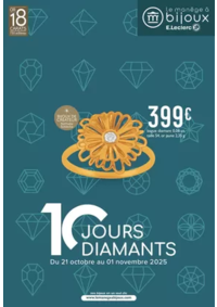 Prospectus Le Manège à Bijoux E.Leclerc CHATELLERAULT : 10 JOURS DIAMANTS OCTOBRE