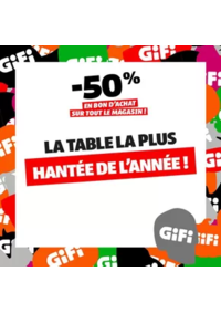 Prospectus Gifi BALMA : Pour un dîner en famille ou un goûter d’enfer avec les enfants, on a tout ce qu’il faut pour une déc