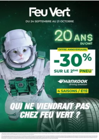 Offre Anniversaire Prospectus Feu Vert : Offre Anniversaire