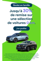 Prospectus Aramis : Roulez en famille