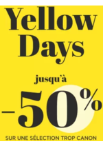 Promos et remises  : Yellow Days Femme
