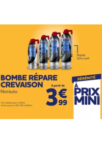 Prospectus Norauto PUILBOREAU : Bombe anti-crevaison, réparation pneu