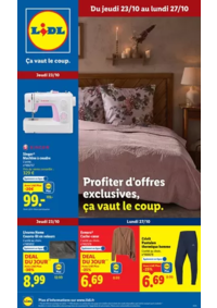 Prospectus Lidl JURY : Profiter d'offres exclusives, ça vaut le coup