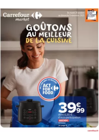 Prospectus Carrefour Drive BORDEAUX : GOÛTONS AU MEILLEUR DE LA CUISINE