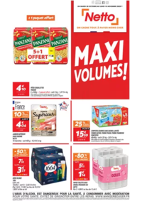 Prospectus Netto Bédarieux : Maxi volumes