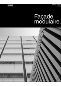 Prospectus Porcelanosa LA ROCHE SUR YON : Façade modulaire