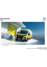 Prospectus Distributeur OPEL AMAZONE AUTOMOBILE SARL SAINT-MARTIN-LES-MELLE : Opel Movano