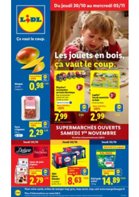 Prospectus Lidl DOUVAINE : C'est le grand retour de la gamme Deluxe chez Lidl : Magret, foie gras, saumon…