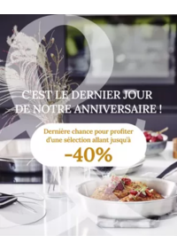 Prospectus Ambiance et styles Blois : Nos offres anniversaire se terminent aujourd’hui en magasin et demain sur notre site !