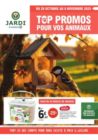 Prospectus Jardi E.Leclerc MENNEVAL-BERNAY : TRAFIC ANIMALERIE 9