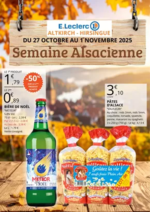 Prospectus E.Leclerc : Semaine Alsacienne