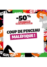 Prospectus Gifi Chateaubriant : Le secret d’un look d’Halloween réussi ? Un make-up qui fait frissonner !