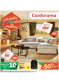 Prospectus Conforama COLOMBES : Un Noël HoHoHo en promos !