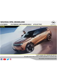 Prospectus Distributeur OPEL SAMA EPINAL SAS EPINAL : Opel Nouveau Grandland