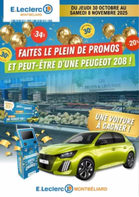 Prospectus E.Leclerc MONTBELIARD : PROS REOUVERTURE APRES TRAVAUX