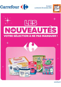Prospectus Carrefour NICE C.C Lingostière : LES NOUVEAUTÉS DE NOVEMBRE