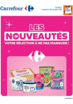 Prospectus Carrefour : LES NOUVEAUTÉS DE NOVEMBRE