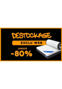 Prospectus Le Roi du Matelas Coignieres : Offre Destockage jusqu'à -80%