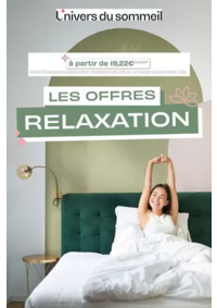 Prospectus L'univers du sommeil CHALON SUR SAONE : Le mois anniversaire Tousalon Jusqu’à 2025€ OFFERTS !