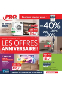 Prospectus Pro&Cie Sausheim : LES OFFRES ANNIVERSAIRE