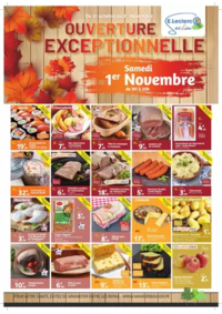 Prospectus E.Leclerc SECLIN : OUVERTURE 01 NOVEMBRE