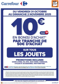 Prospectus Carrefour city Charleville-Mézières : OPÉRATION BON(S) D’ACHAT