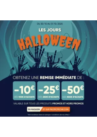 Prospectus Pacific Pêche NIORT : C'est les jours HALLOWEEN