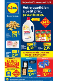 Prospectus Lidl LA CHATAIGNERAIE : Retrouvez la gamme Favorina à prix Lidl : panettone, biscuits de Noël, pâte d'amande...