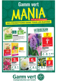 Prospectus Gamm vert DORMANS : MANIA DES PROMOTIONS DANS TOUS LES RAYONS