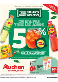 Prospectus Auchan DOMERAT : 25 JOURS AUCHAN, ça continue !