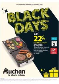 Prospectus Auchan MANOSQUE : Les Black Days c'est parti !