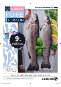 Prospectus E.Leclerc CHATEAU THIERRY : FOIRE AU POISSON 2